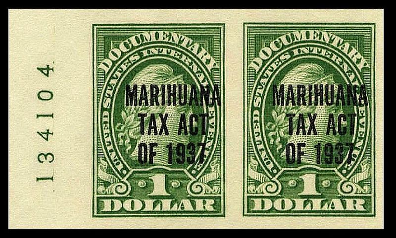 Questa immagine ha l'attributo alt vuoto; il nome del file è Marihuana_revenue_stamp_1_1937_issue.jpg